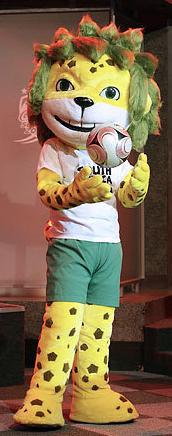 2010年 南アフリカ大会のマスコットキャラクター「ZAKUMI（ザクミ）」