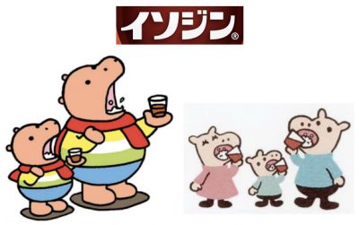 キャラクター（カバ）とブランド商品名（イソジン）どちらが浸透 