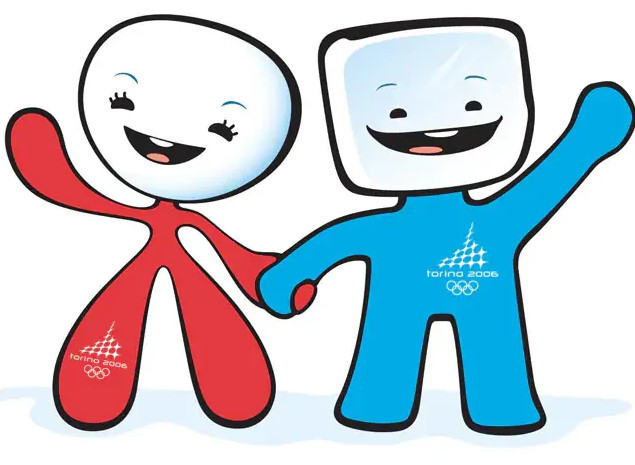 2006年トリノオリンピックのマスコットキャラクターは「ネーベ」と「グリッツ」