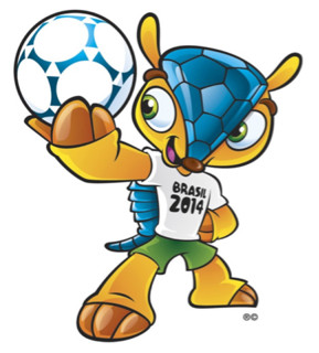 2014年 ブラジル大会のマスコットキャラクター「フレコ」