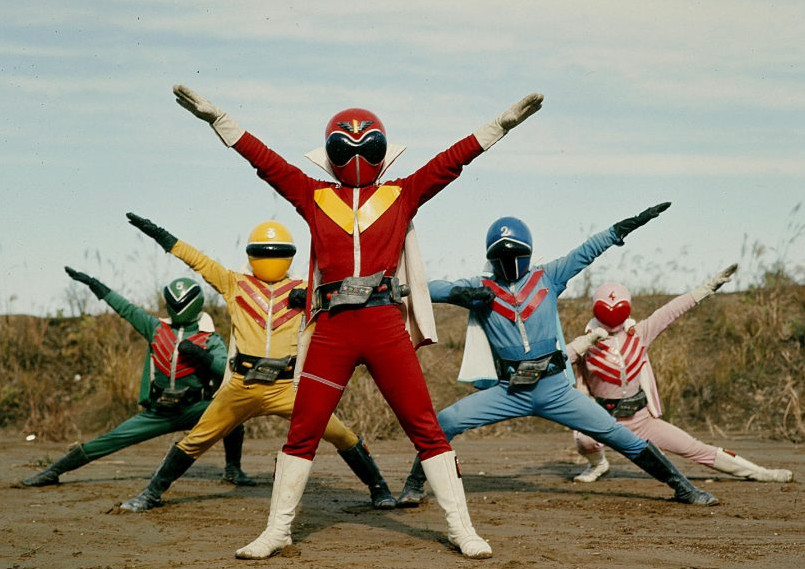 1975年に登場した「秘密戦隊ゴレンジャー」