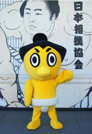 日本相撲協会のキャラクターひよの山